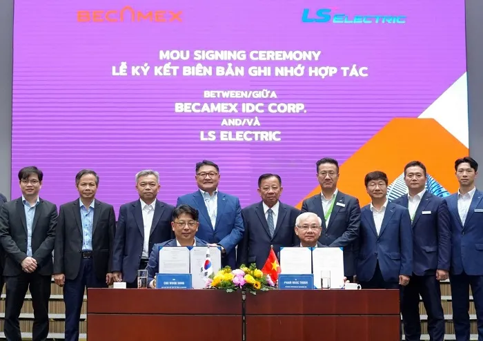 LS Electric và Becamex IDC ký ghi nhớ hợp tác nhà máy thông minh